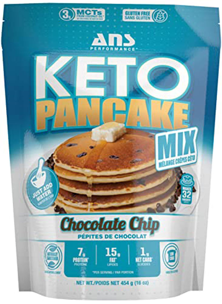 ANS PERFORMANCE Keto Pancake Mix (Chocolate Chip - 454 gr)
