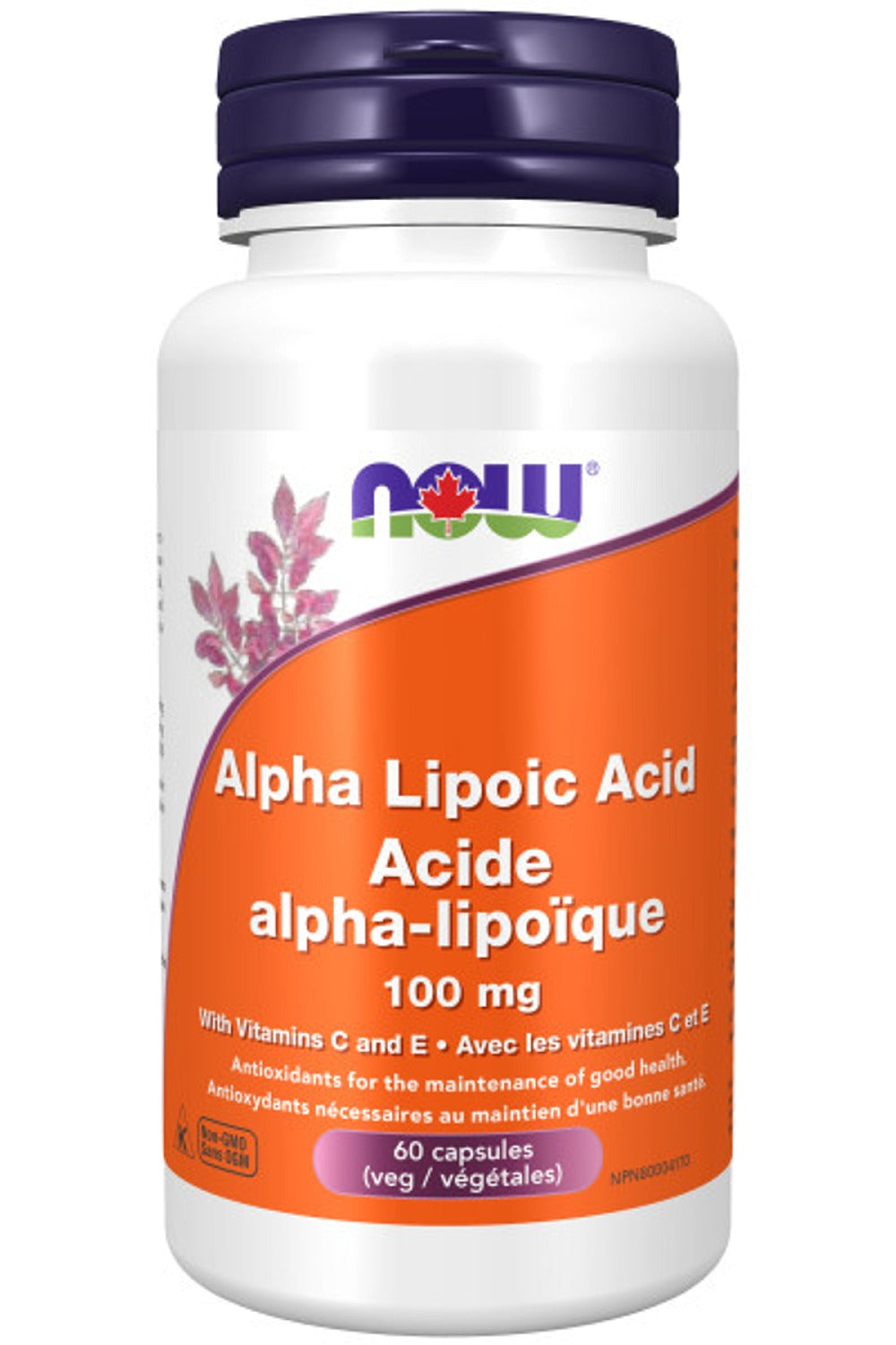 NOW Alpha Lipoic Acid + Vit E + Vit C (100 mg - 60 vcaps)