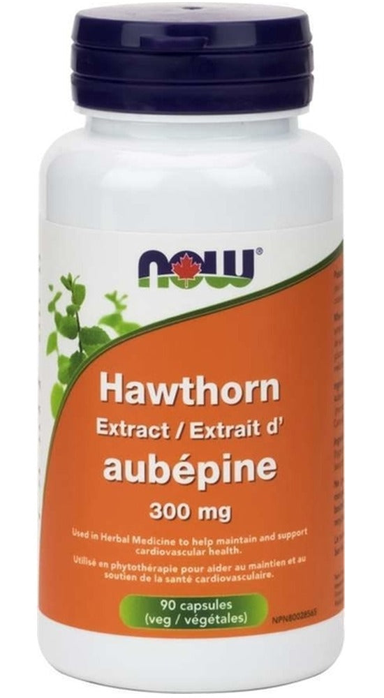 NOW Hawthorn Extract (300 mg - 90 veg caps)