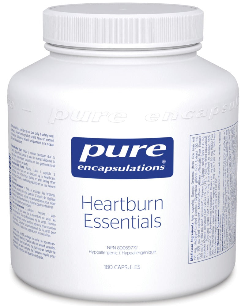 PURE ENCAPSULATIONS Heartburn Essentials (180 caps)