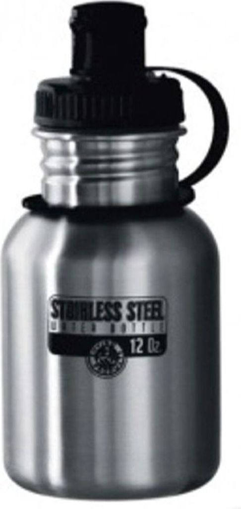 NEW WAVE - SS Water Bottle - Brushed Steel (350 ml)