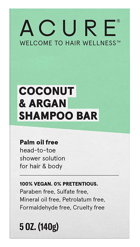 ACURE Shampoo Bar Coconut & Argan (140 gr)
