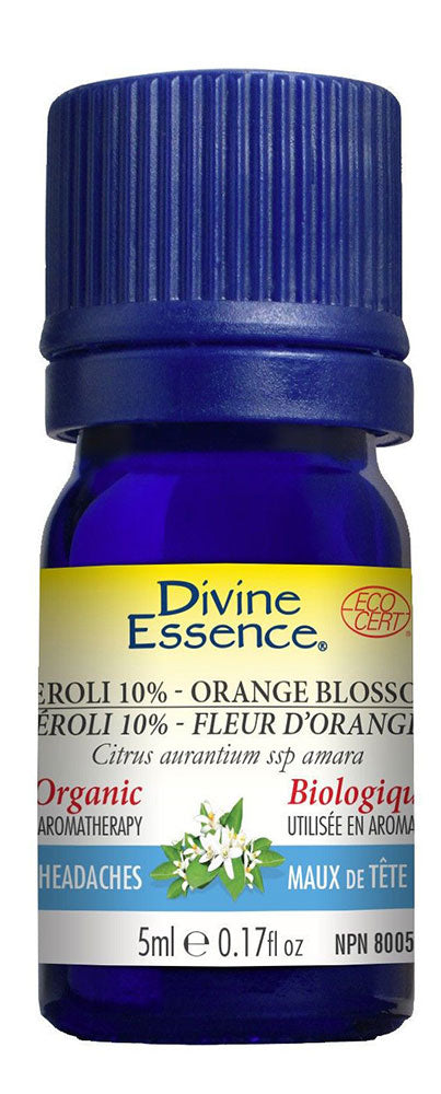 DIVINE ESSENCE Neroli 10% (Orange Blossom)(Org - 5 ml)